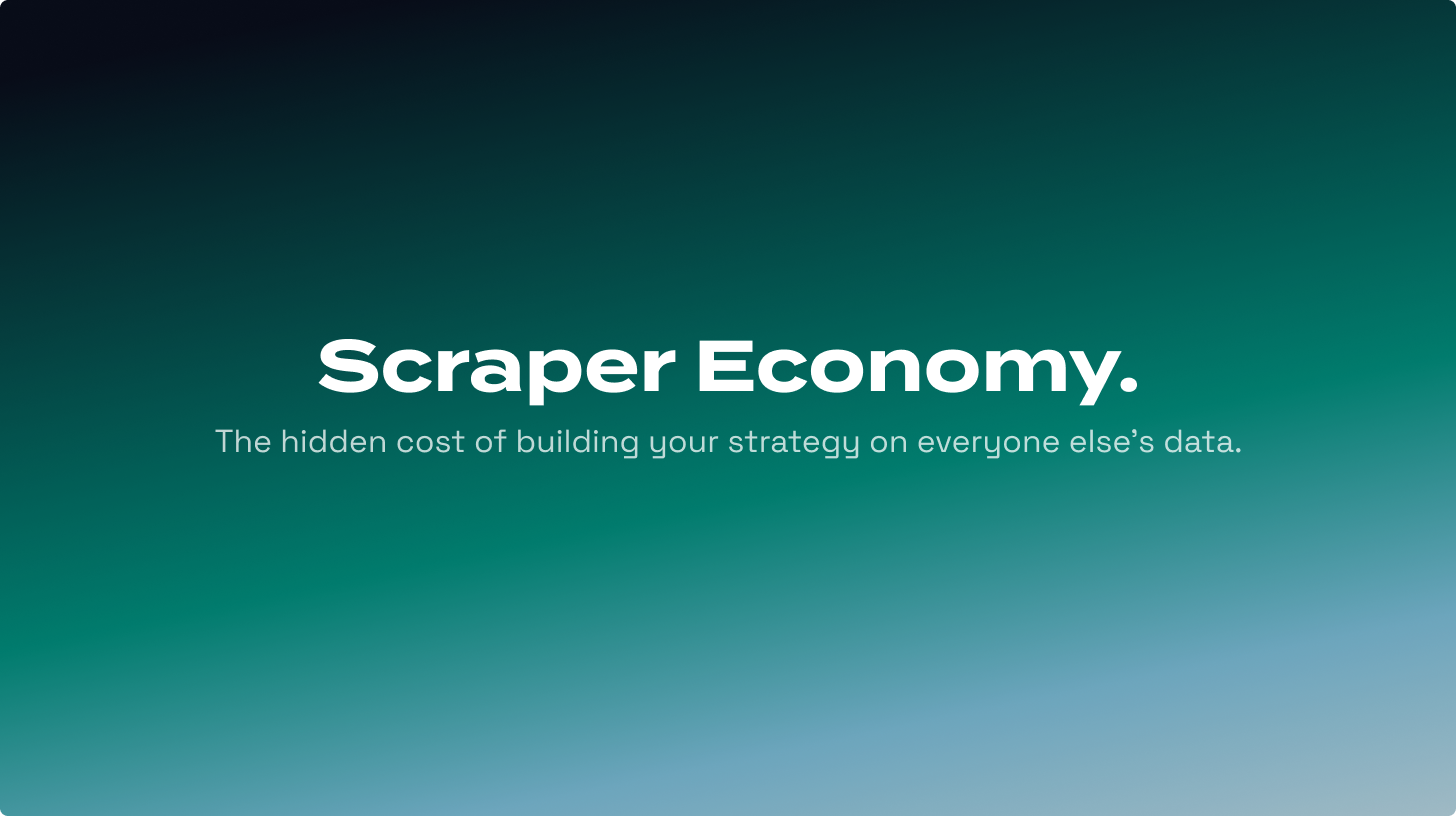 The Scraper Economy
